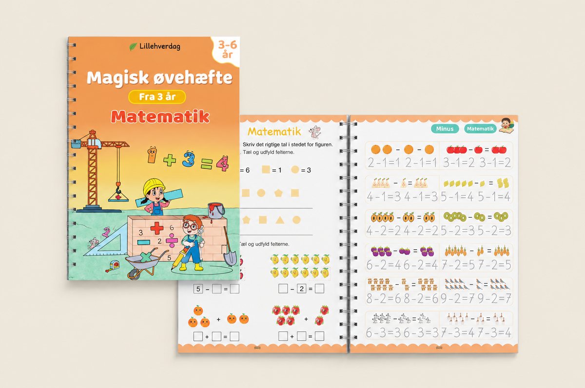 Magisk øvehæfte: Matematik