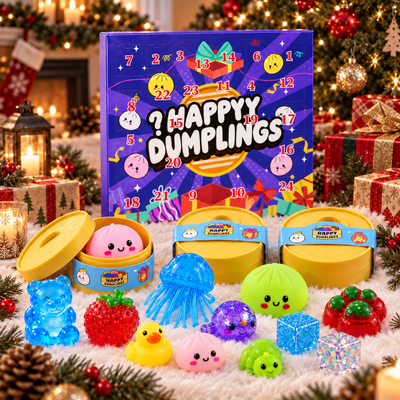 Årets store Squishy-kalender 2026 🎄✨
