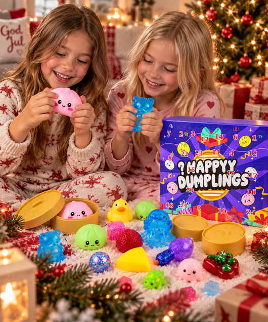 Årets store Squishy-kalender 2026 🎄✨