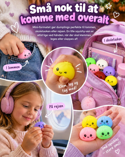Årets lille Squishy Dumpling-kalender – 24 dage med mini-dumplings 🎄