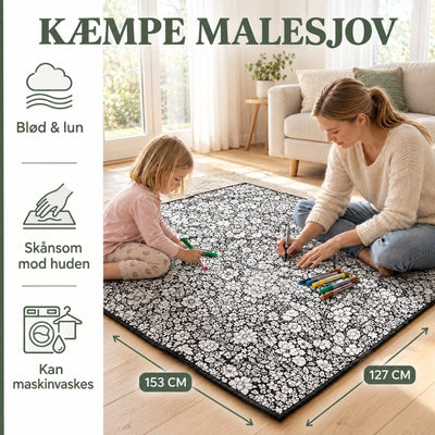 KæleKunst måler 153 × 127 cm: blødt og lunt, skånsomt mod huden og kan maskinvaskes